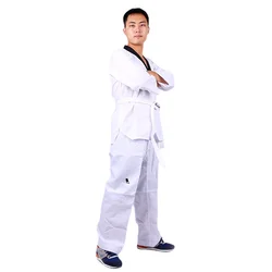 Cotton Taekwondo Suits In Spring and Summer Men's and Women's Short Sleeved Long Sleeved Taekwondo Suits Customized