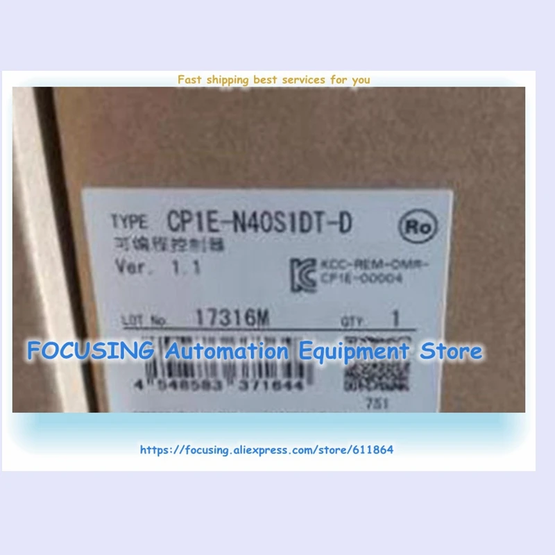 

CP1E-N40S1DT-D New Original PLC Module In Box