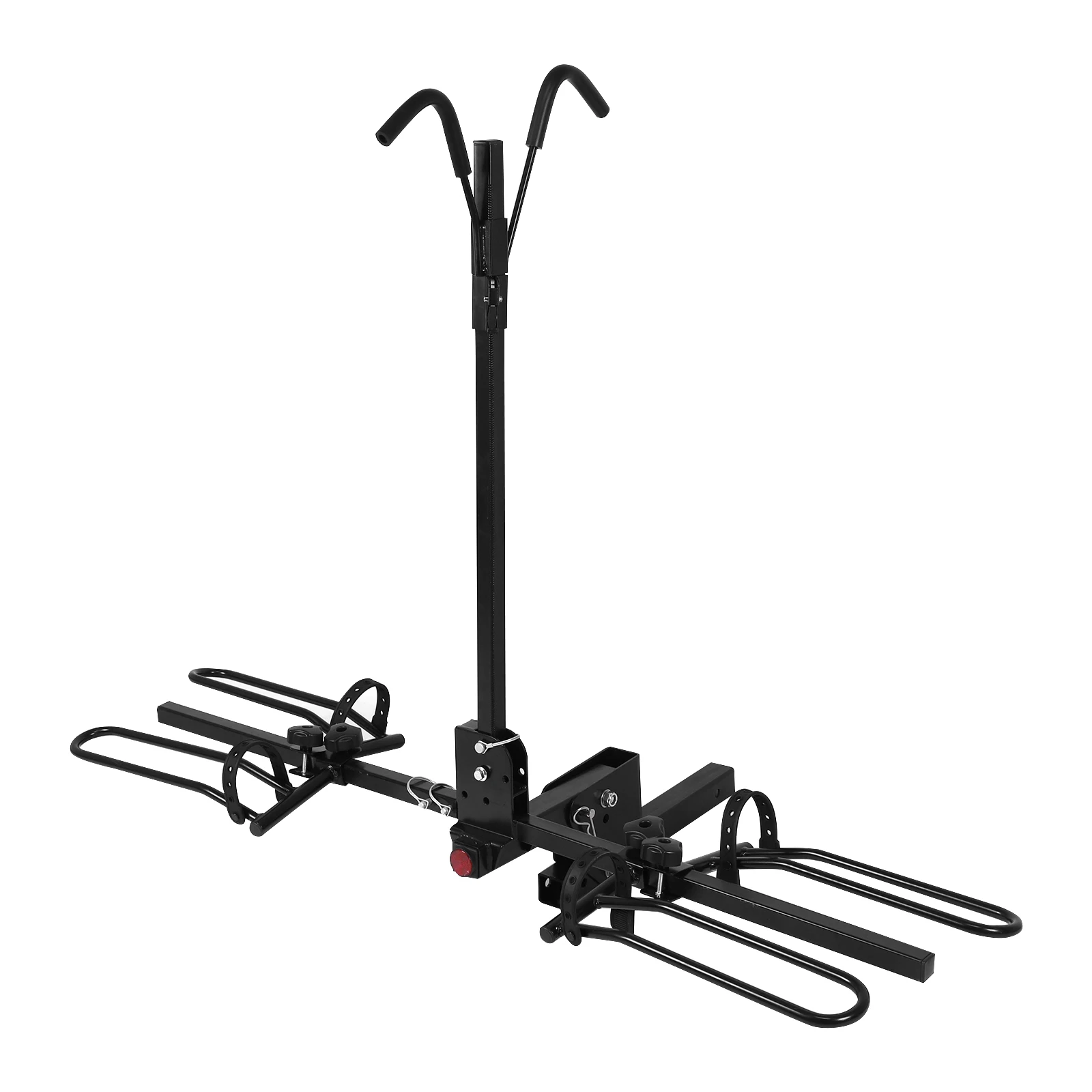 

Задний стальной кронштейн для прицепа с защитой от наклона, регулируемый, для хранения велосипедов, устойчивый к ржавчине, для внедорожников, легковых автомобилей, грузовиков, фургонов