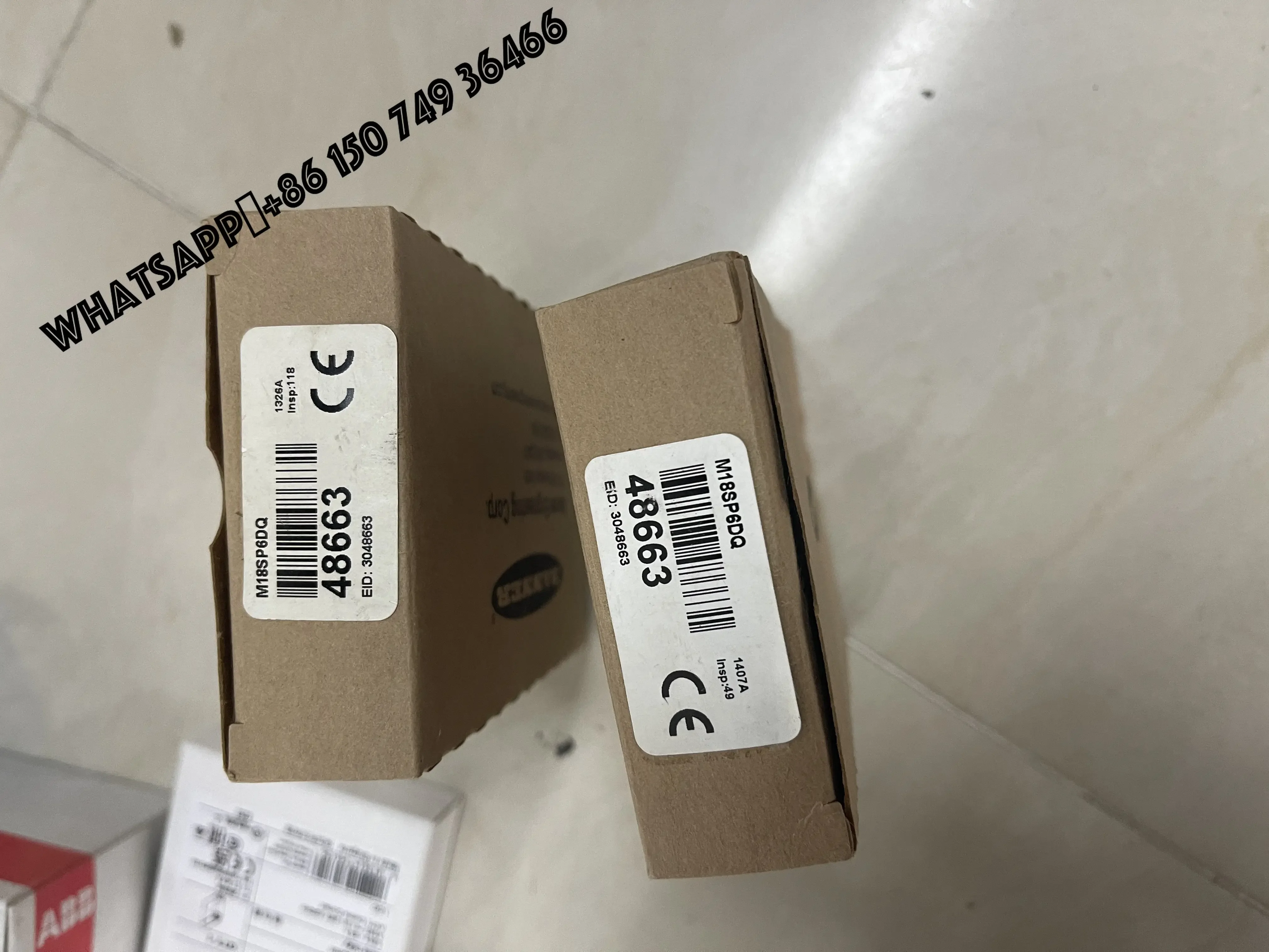 Banner Photoelectric Sensor M18SP6DQ 48663