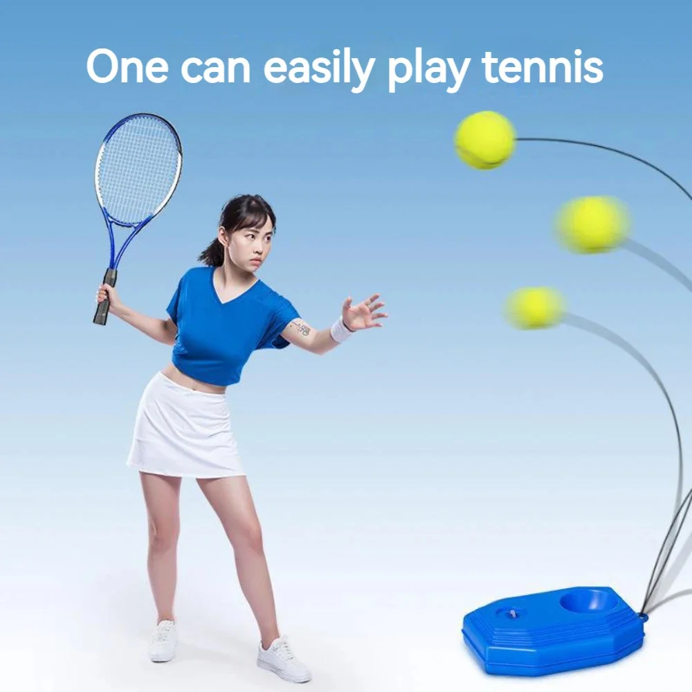 Exercise Equipment Tennis Trainer Rebound Ball with String Baseboard Self Study Tennis Dampener Training Tool Tennis with string