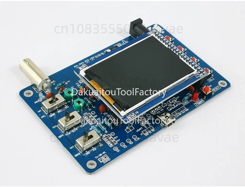 

DSO138 Digital Oscilloscope Suite Electronic Diy Compatible with STM32F103C8T6 Single Chip Microcomputer Welding Assembly