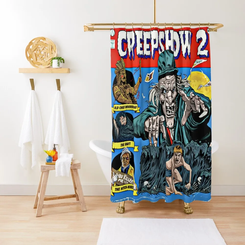 

Creepshow 2 Shower Curtain Shower Set For Bathroom Shower Waterproof Washable Waterproof Fabric Window Curtain