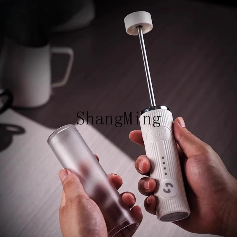 ZYY มือถือไฟฟ้าเครื่องโฟมนมกาแฟนมโฟมเครื่องใช้ในครัวเรือน Beat นมโฟมบาร์ Stirrer