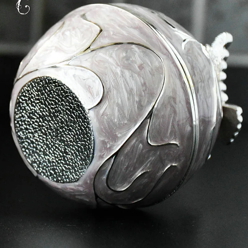 Vintage Butterfly Jewelry Storage Box for Rings Oval Treasure Chest Organizer Jewelry Keepsake Gift Box Case for Girl Women