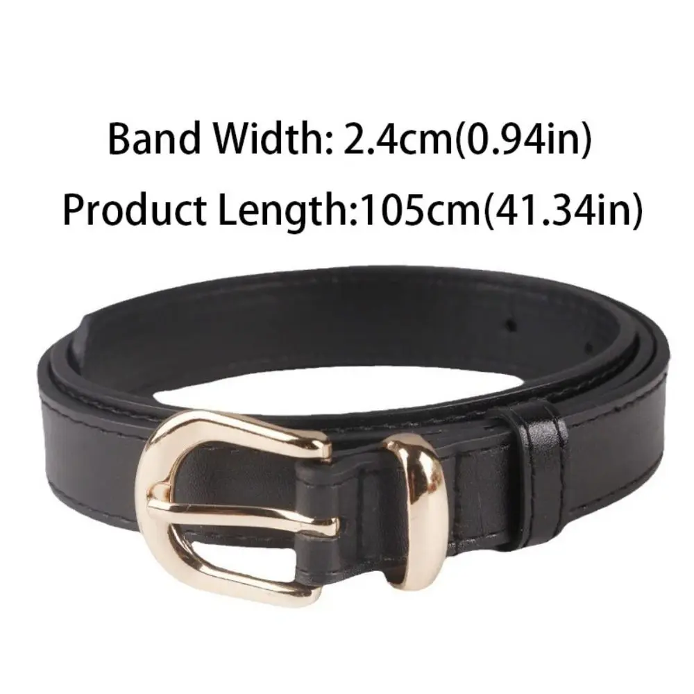 Waist Decoration Luxury Design Leather Belt Women Fashion Pin Buckle Waistband Trouser Dress Belts