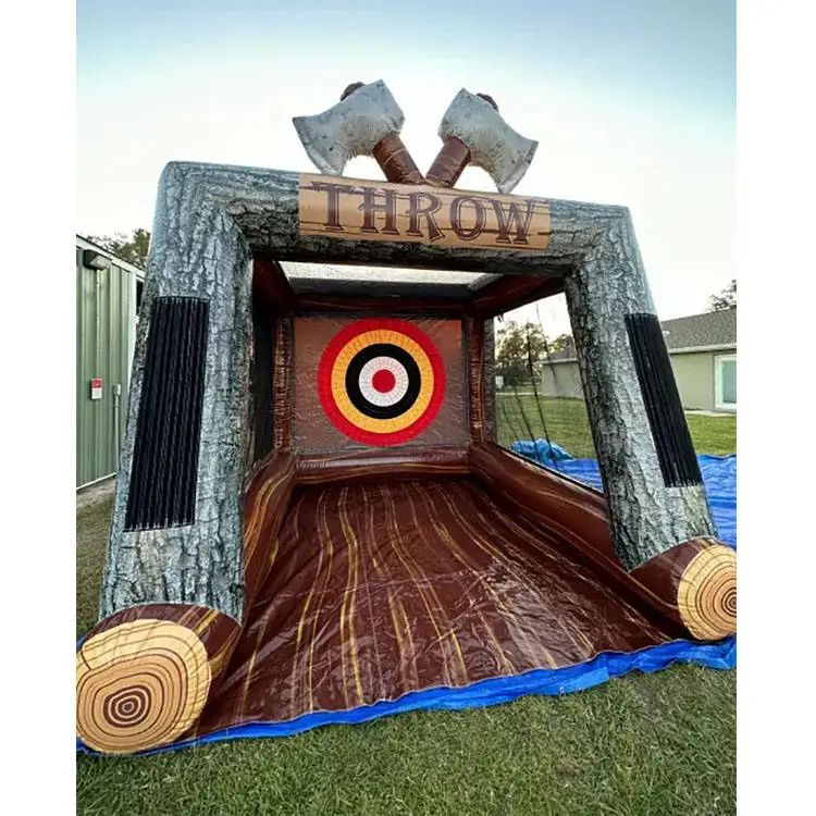 Outdoor Giant Inflatable Games Inflatable Axe Throwing Children's Educational Throwing Equipment
