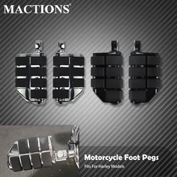 Universal Motorcycle Foot Pegs Male Mount 1.25