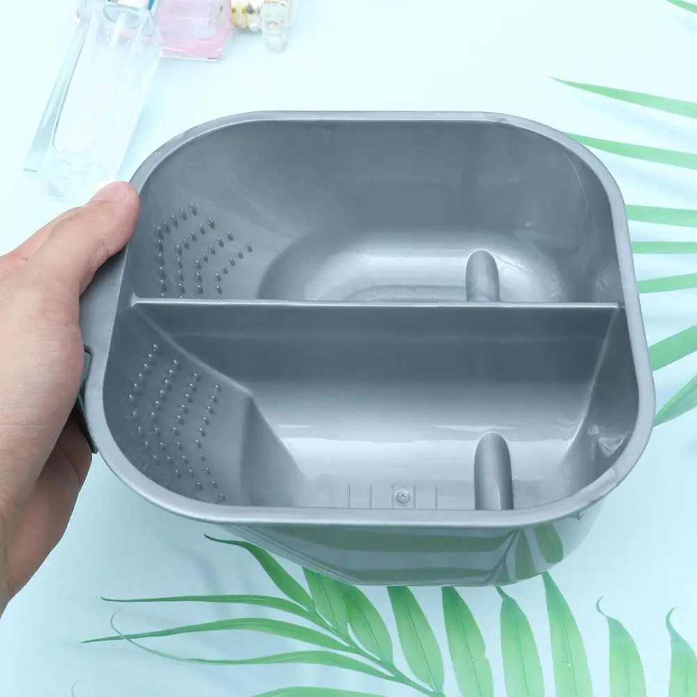 

2Pcs Professional Hair Dye Mixing Bowl Set Double Compartment Salon Coloring Bowl for Hair Color Mixing Highlighting Bleaching