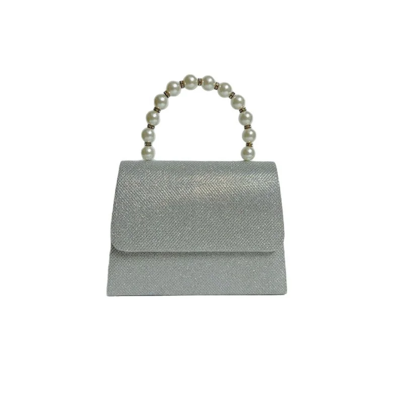 

New diamond-encrusted square evening bag, women's party bag, small square handbag