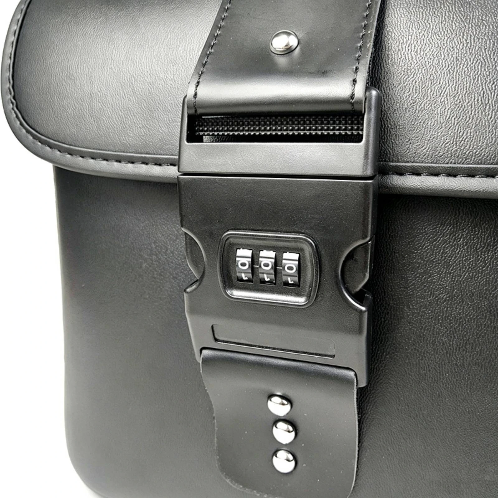 Motorcycle Saddlebags with Lock Lightweight Motorcycle Saddlebag Pair Saddlebag with Combination Lock Compact for Everyday Rides
