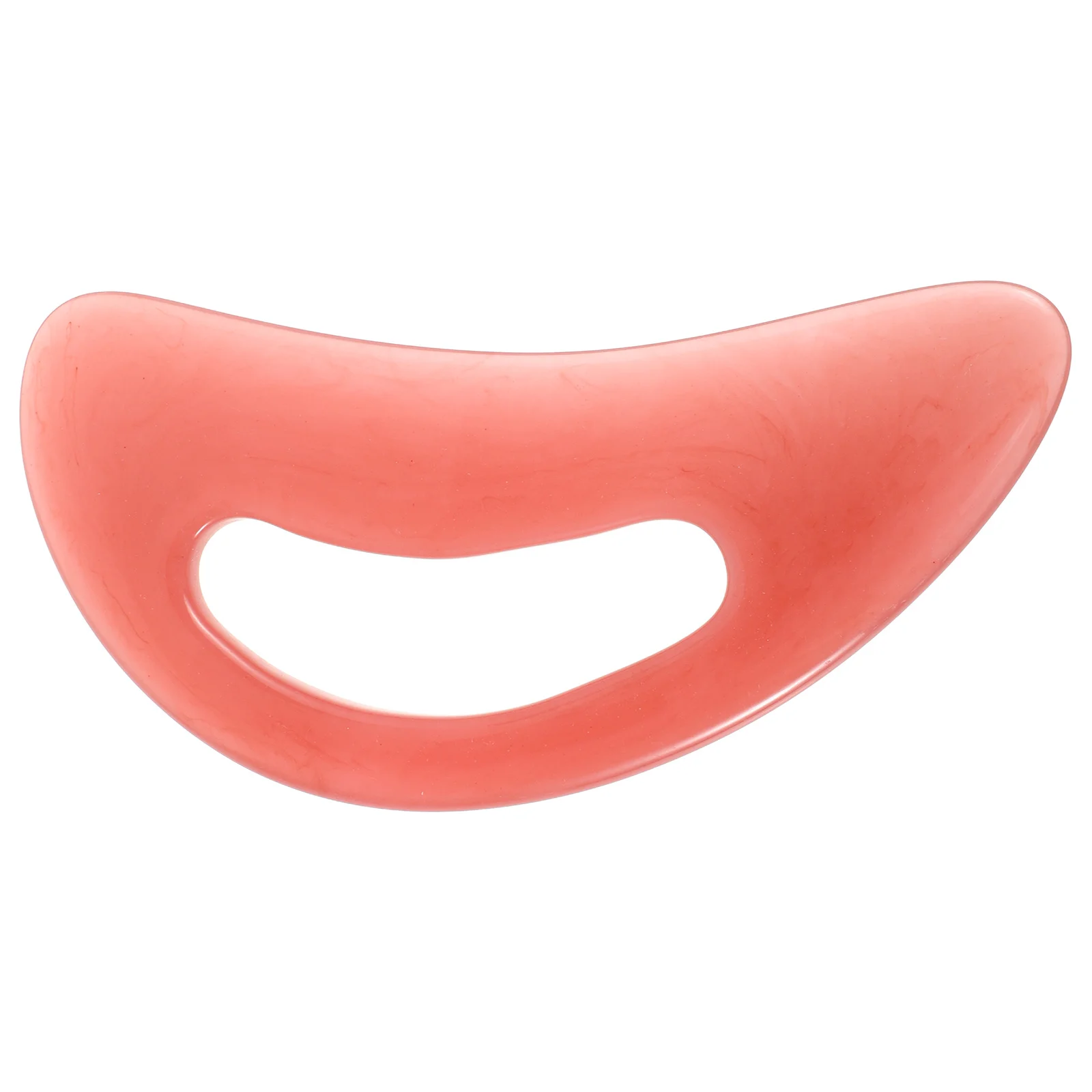 Strumento per raschiare il massaggio Gua Sha in resina grande per collo, vita, schiena, viso, gamba, terapia di rilassamento muscolare, massaggiatore da viaggio