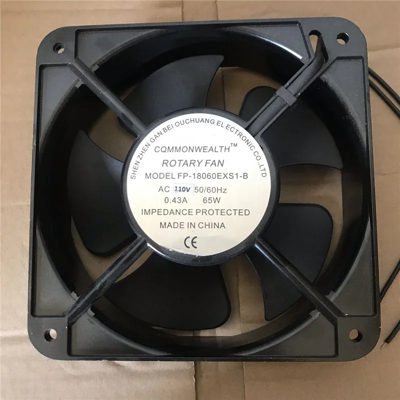 

FP18060EX-S1-B 110V 220V 380V 18060 18cm Heat dissipation axial flow air blower