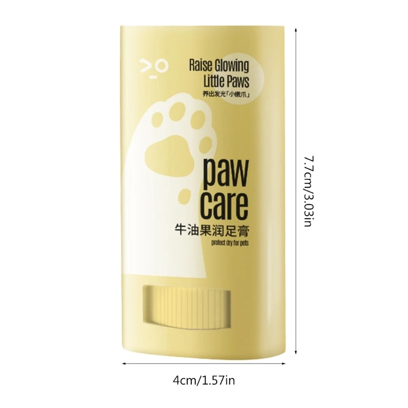 Pet Paw Care Balm Krem do pielęgnacji łap zwierząt Nawilżający, wygodny, odporny na pękanie balsam do stóp dla