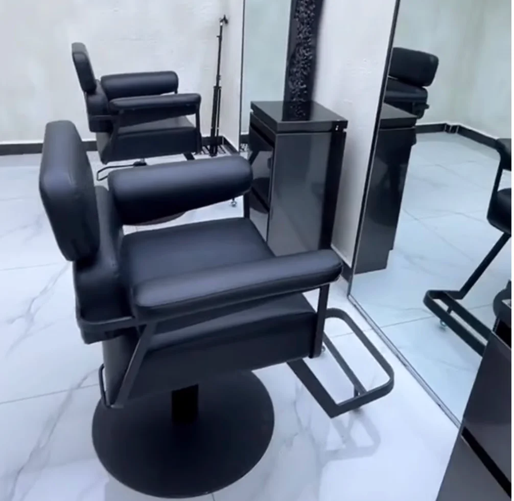 

Barber chair high-grade Japanese hair chair cutting chair simple can be raised and lowered