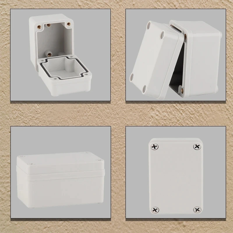 Transparent Waterproof Outdoor Enclosure Plastic Box Electronic Project Case Instrument Electrical Box IP66Junction Box Housing