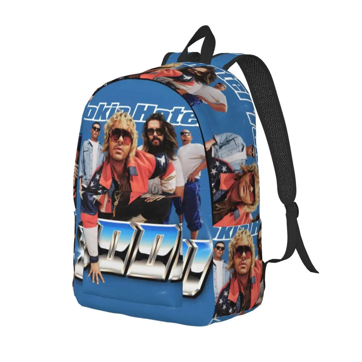 Tokio Hotel German Rock Backpack for Men Women Fashion High School Business Daypack BillKaulitz College Canvas Bags Sports