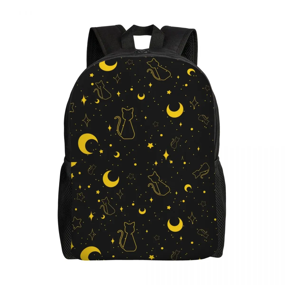 

Sailors Backpacks for Women Men School College Students Bookbag Fits 15 Inch Laptop Moon Pattern Bags Multifunctional