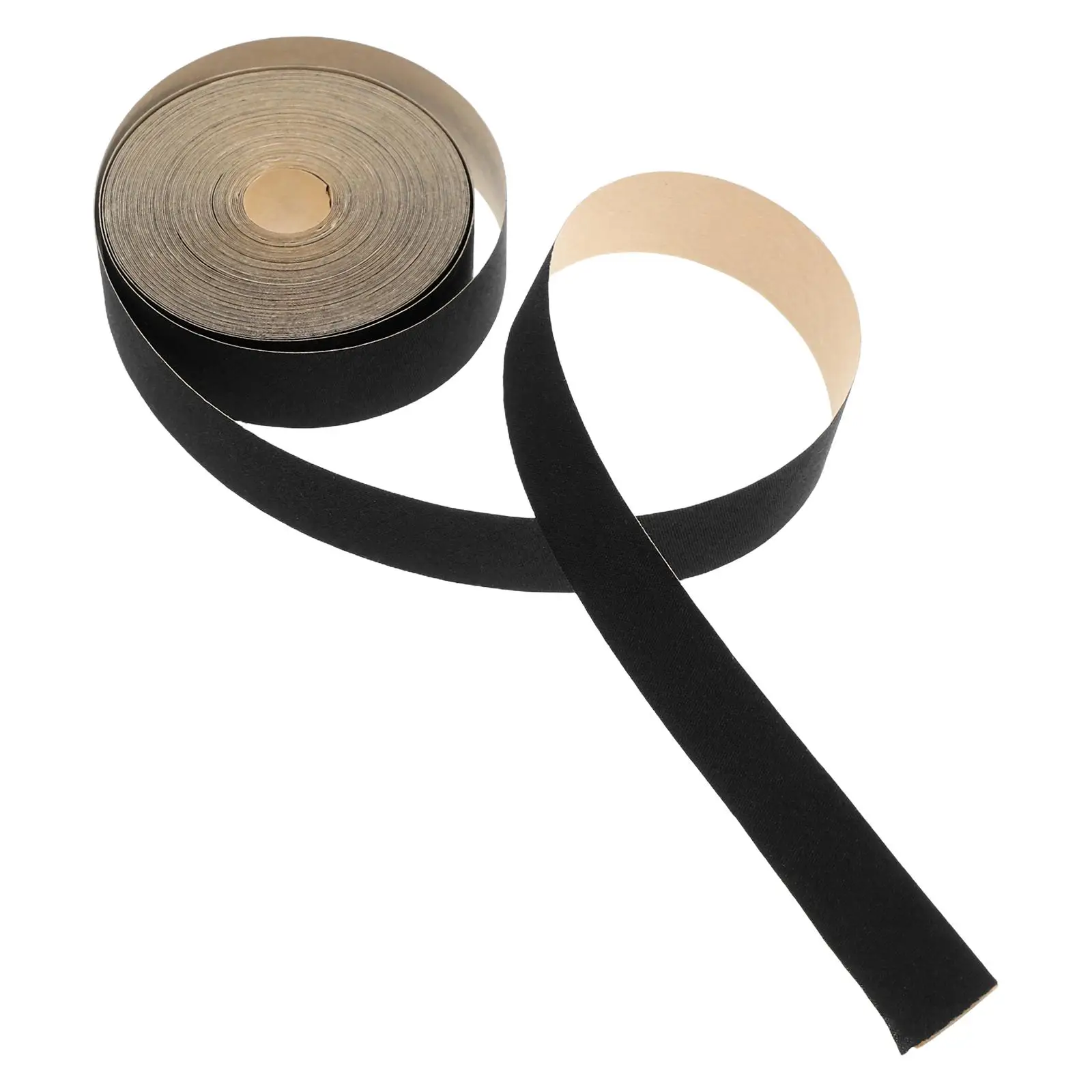 

2 Pcs Black Self Adhesive Lampshade Edge Banding Fabric Strip Wrap Trim For Desk Floor Ceiling Lampshade Shell Cover Protector