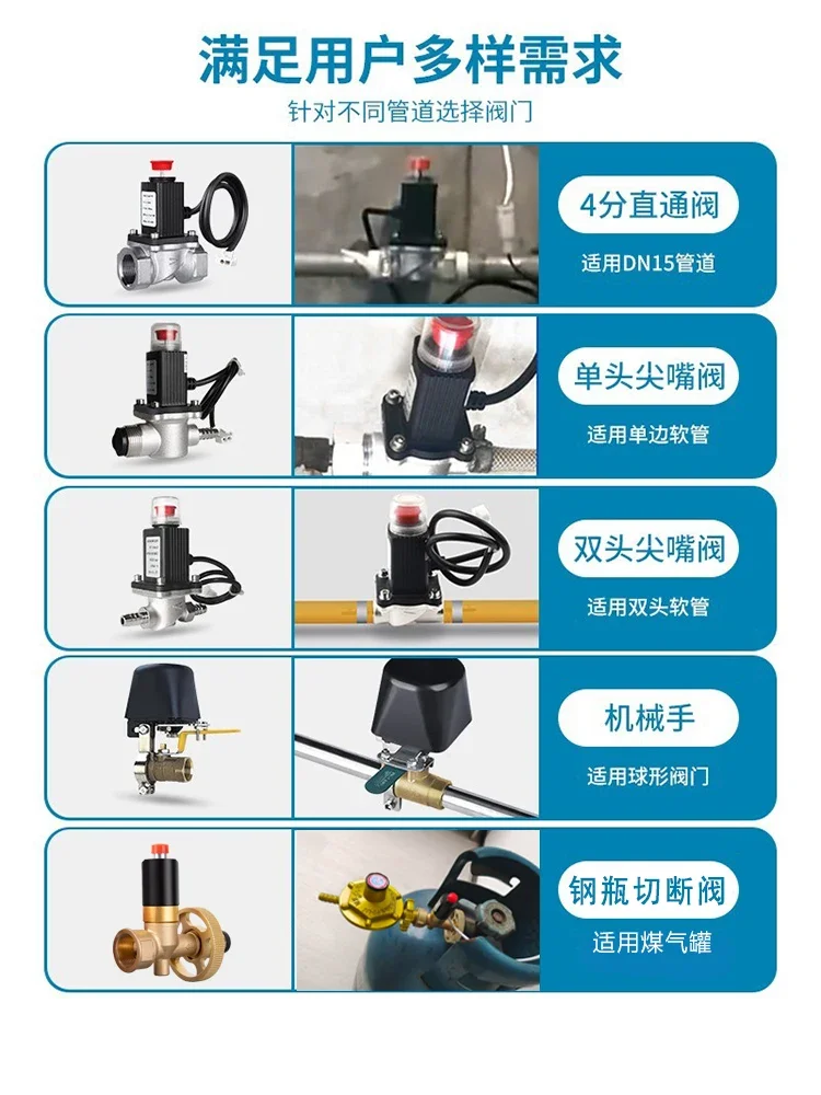 Gas household solenoid valve kitchen liquefied gas gas