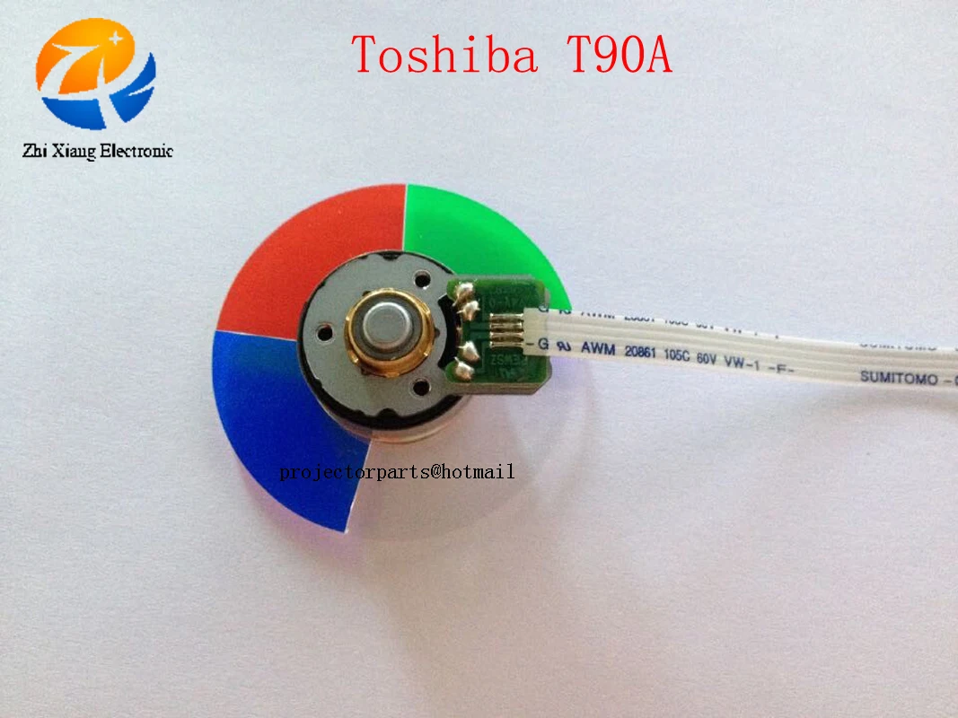 

New Original Projector Color Wheel for Toshiba T90A Projector Parts TOSHIBA T90A Colour Wheel Free Shipping