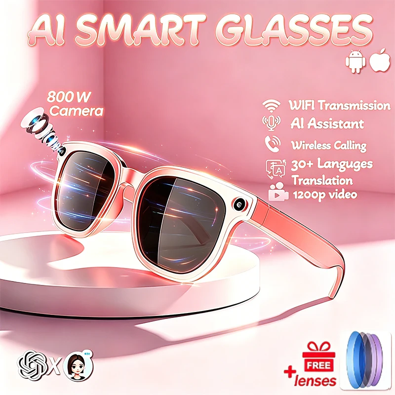 nuevas-gafas-inteligentes-con-reconocimiento-de-imagenes-ia-traduccion-por-ia-grabacion-de-fotos-de-8-millones-de-pixeles-y-asistente-de-voz-ia