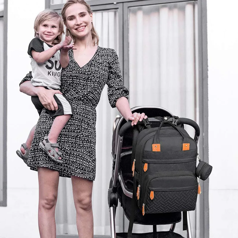 Multi-Function 2-in-1 Diaper Bag Backpack Foldable Mattress Large Capacity Travel Baby Bed Hospital Labor Delivery Bag