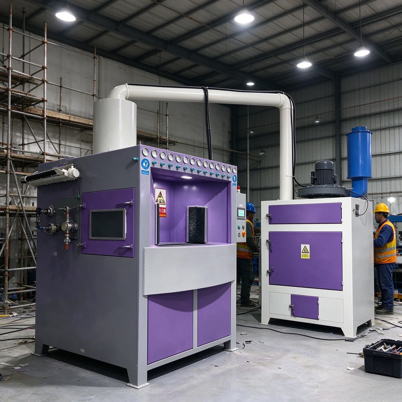 Fully Automatic Rotary Table Sandblasting Machine Multi Station Turntable Sand Blasting Equipment Rotating Disc Type Sandblaster