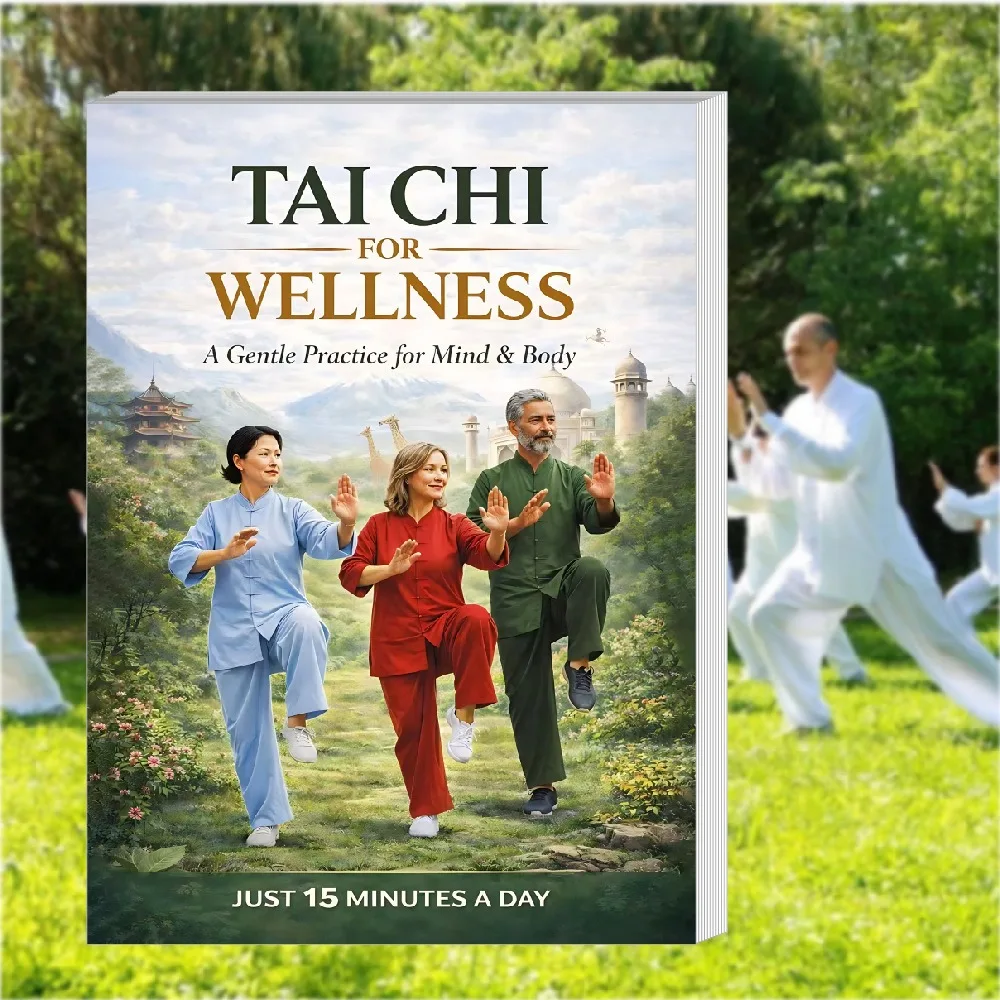28 Days Transformation Challenge Tai Chi For Seniors Only 10 Minutes Daily Tai Chi Walking Easy 4-week Program Book