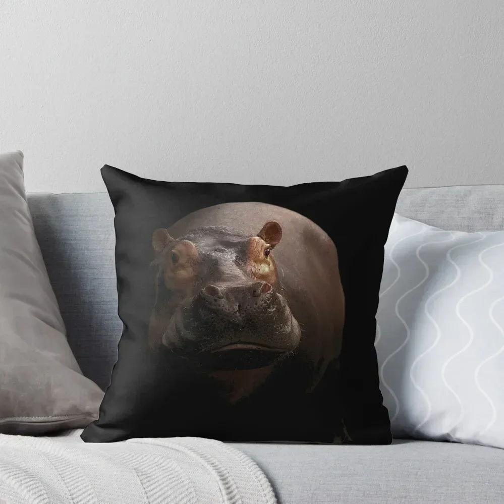 

Hippo Throw Pillow Decorative Pillow Covers For Sofa luxury throw pillow covers