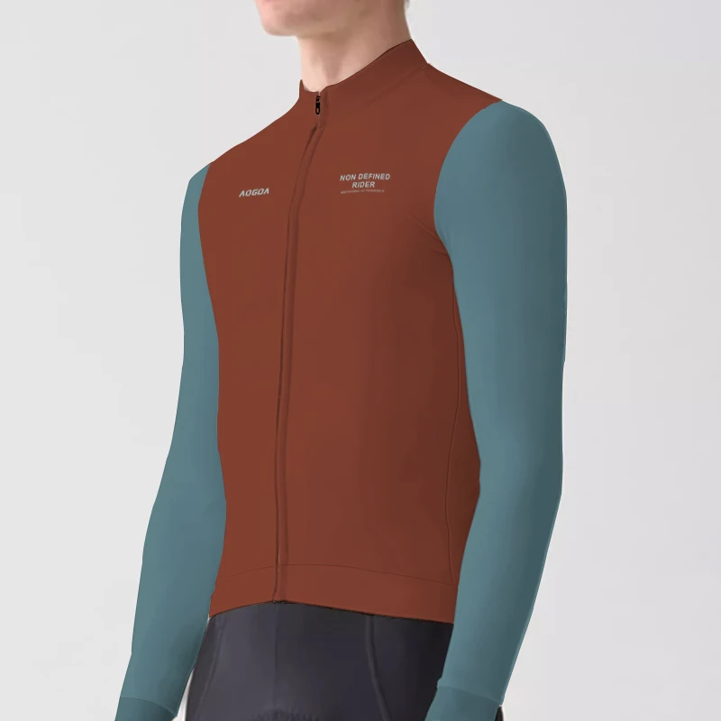 

Pro Team Thermal Fleece Cycling Jersey Long sleeve Winter Slim Fit Bike Jersey Warm and breathable Aero Bicycle Clothing