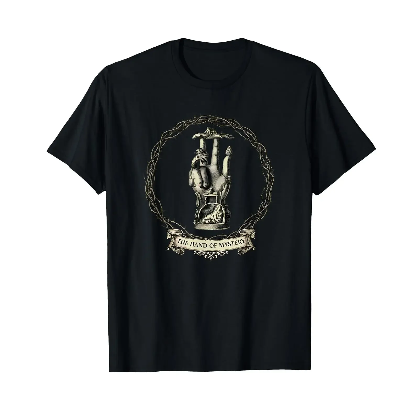 Hand of Mystery Alchemical Philosopher Stone Antique T Shirt vintage Washed designer clothes streetwear homme graphic