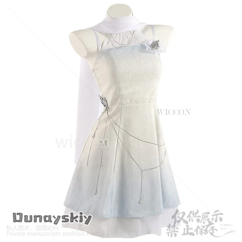 تأثيري أنيمي لعبة الحب والمساحة العميقة تأثيري البطلة مغامرة فوق الغيوم زي Fairycore فلوي فستان أنيق لوليتا مخصص