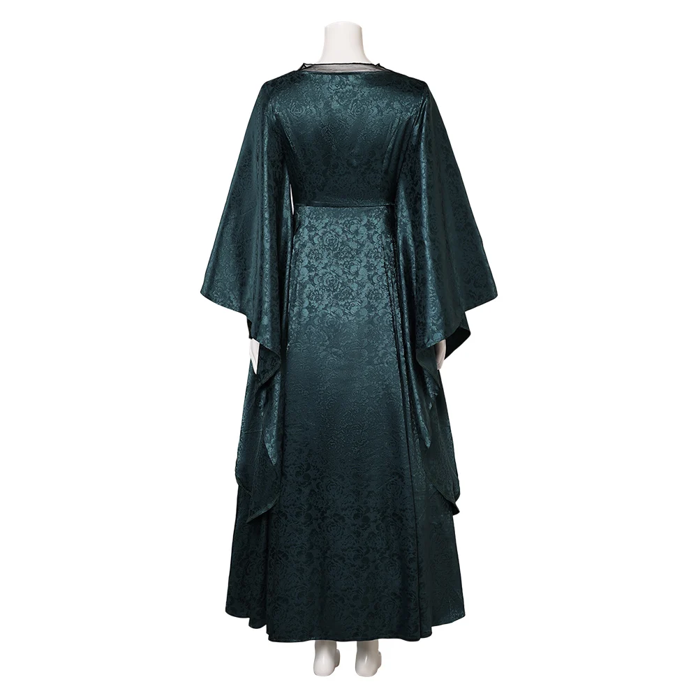 Dragon Helaena Cosplay Robe Dress Costume The Dragon Season 2 Cosplay Cloak Disguise For Women Adult Halloween Carnival Suit