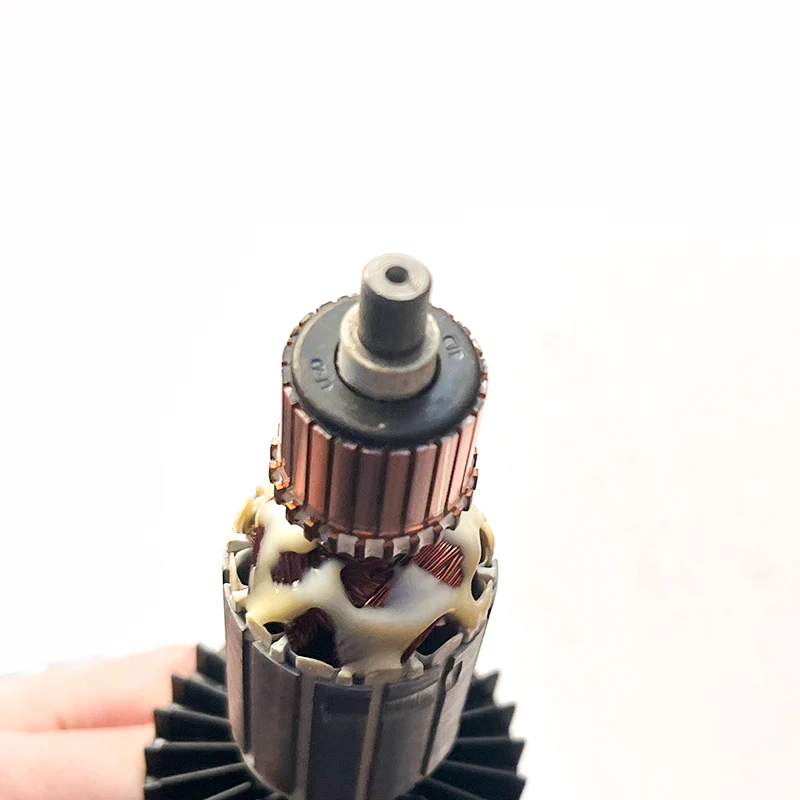 Imagem -04 - Armadura Rotor Acessórios para Makita Martelo Stator Coil Anchor Substituição Hr2470f Hr2460