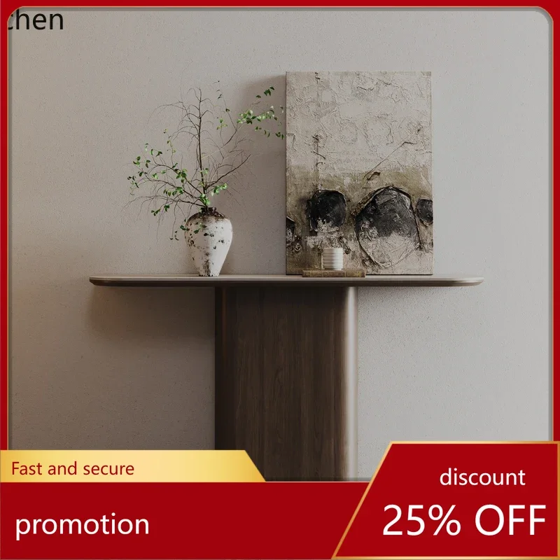 

HXL Minimalist Entrance Table Middle Antique Living Room Opposite Door Slate Entrance Terrace Entrance Corridor End View Terrace