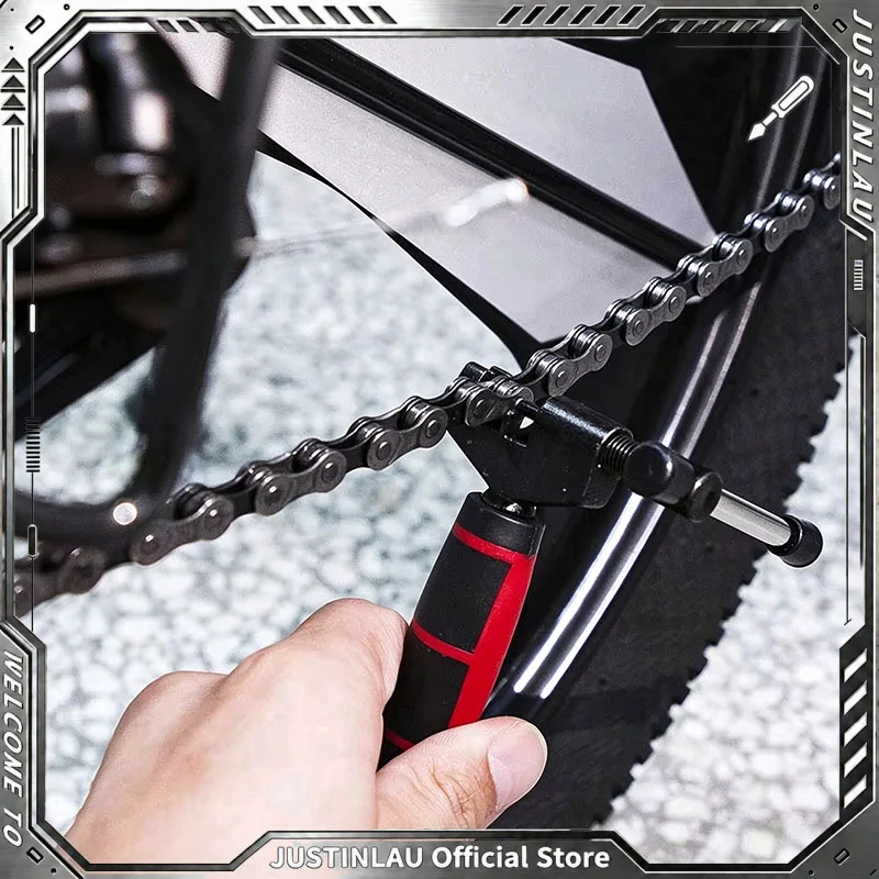 JUSTINLAU 1 Piece Bike Chain Breaker Tool   Professional Chain Cutter for MTB  Road Bikes  Universal for 8-11 Speed Chains