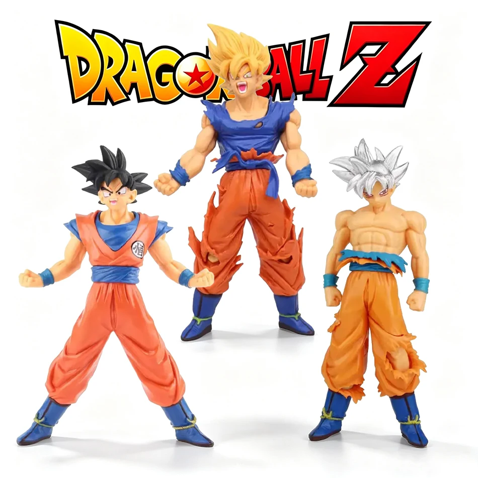 15-18 cm Anime-Actionfigur Modell Dragon Ball Z Super Saiyajin Son Goku Vegeta Figur Modell Geburtstagsgeschenk