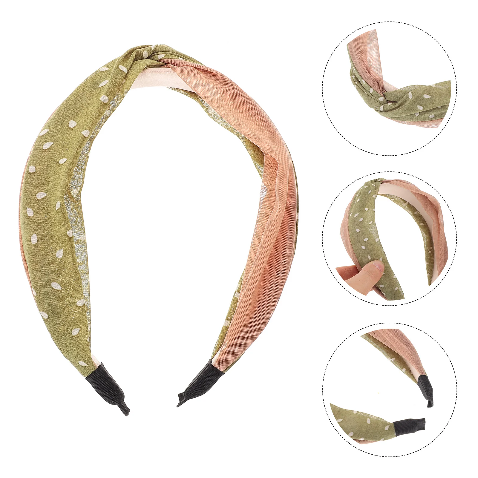 

Non-slip Hair Bands Head Broadside Wide-brimmed Hairband Delicate Hoop Women Headband Women's