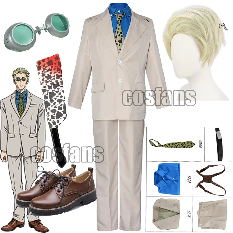 نانامي كينتو تأثيري الدعاوى زي أنيمي Juju Ka الباروكات نظارات الأحذية تأثيري نانامي كينتو موحدة 50 سنتيمتر البلاستيكية سكين الدعائم