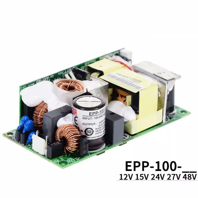 MEAN WELL EPP-100-12 100W Single Output with PFC Function EPP-100-15 EPP-100-24 EPP-100-27 EPP-100-48