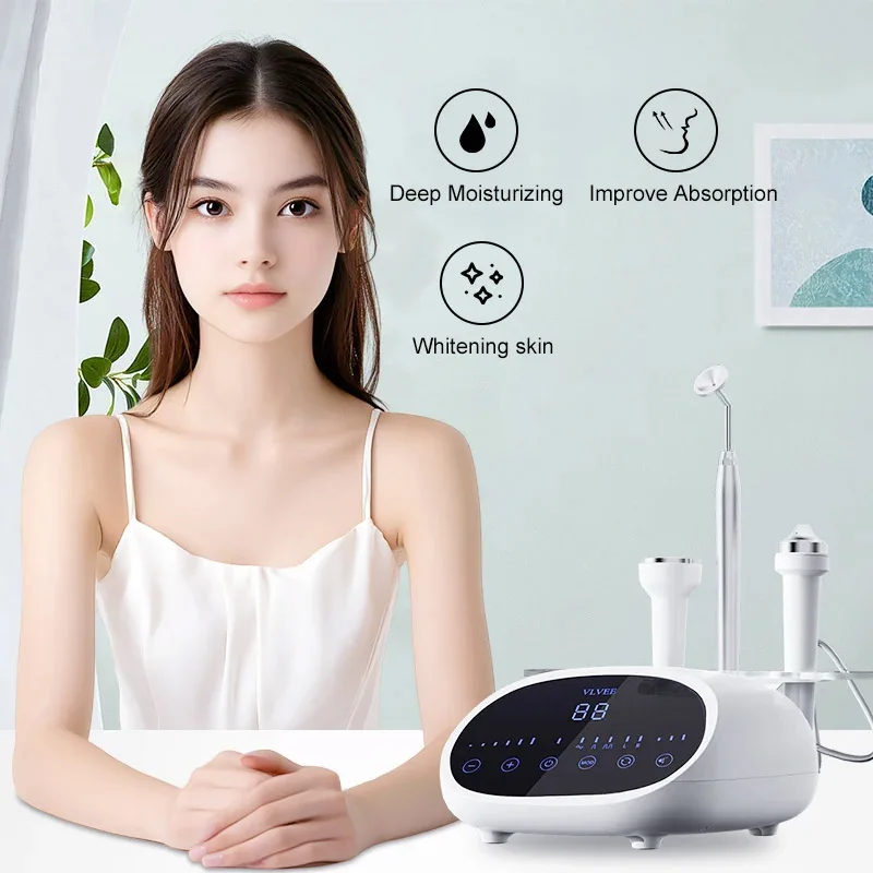 

Hot Sale 3 in 1 Oxygen Facial Machine Deep Facial Cleansing Skin Whitening Rejuvenation Skin Management