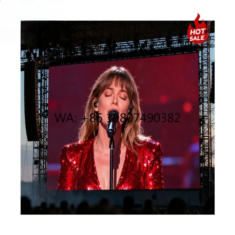 

IP65 High Brightness P3.91 Outdoor LED Video Wall Long Warranty Rental Display For Concert Activity Digital Signage Advertising
