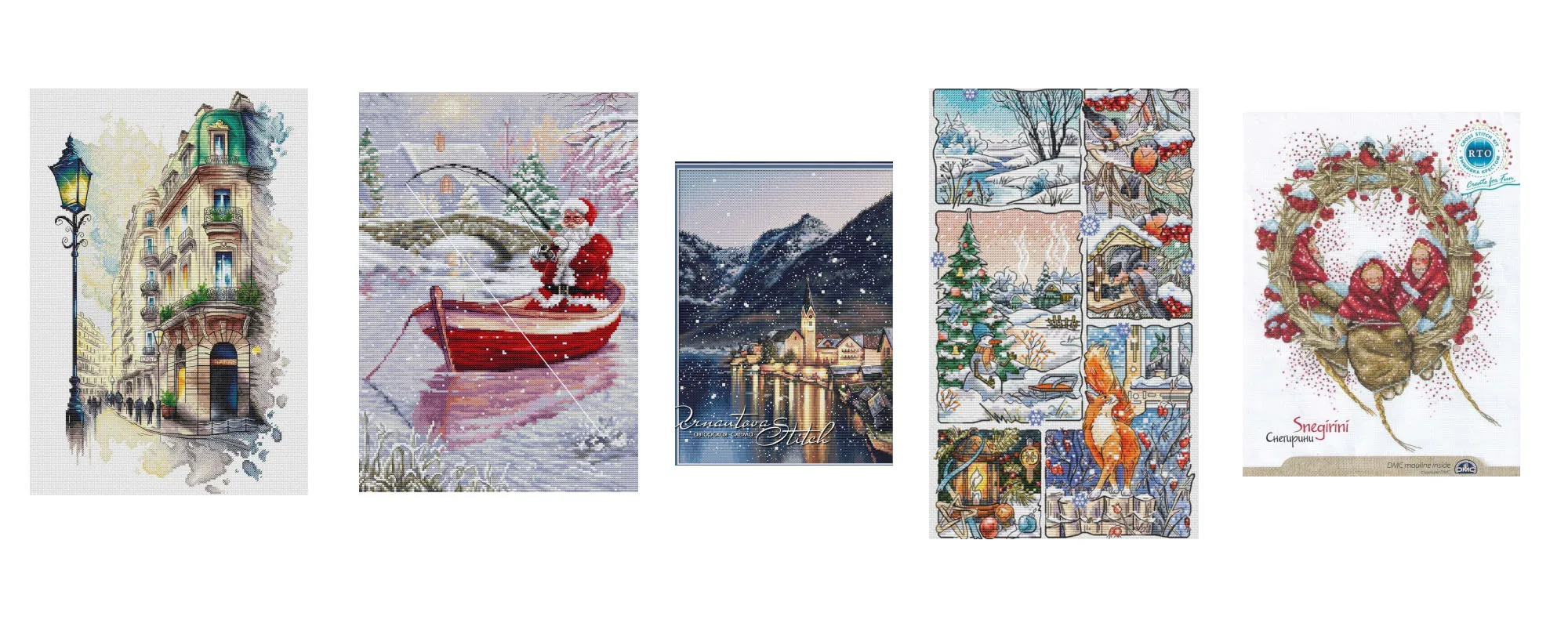 

Cross Stitch Kit Paris Street 35-51 Cross stich Kits Homfun Craft Cross Stich Painting Decorations For Home