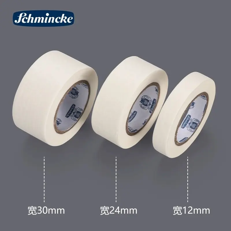 Schmincke Masking Tape 12/24/30mmx15Yard, Writable & No Residue, Easy Tear, for Artist Watercolor Painting, Sketching, Framing image 4