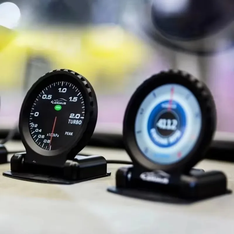 52Mm LED automotive instrument booster meter, water temperature, oil pressure, voltage, tachometer