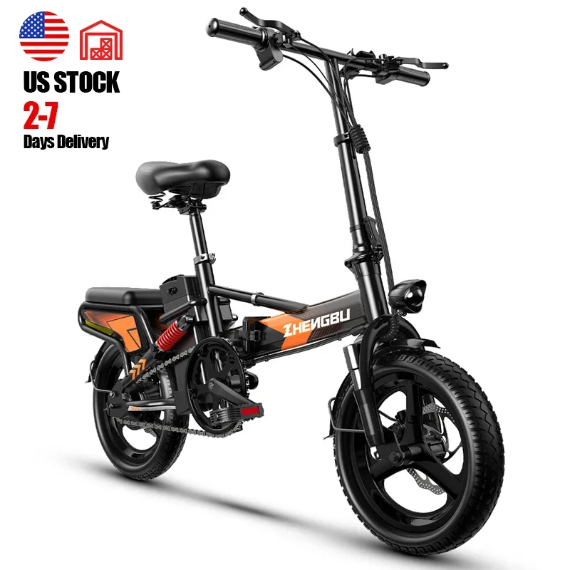 

D13 48V 20AH 400W Electric Bicycle Foldable 14inch Super Light And Mini Ebike 14'' Folding Electric City Ebike