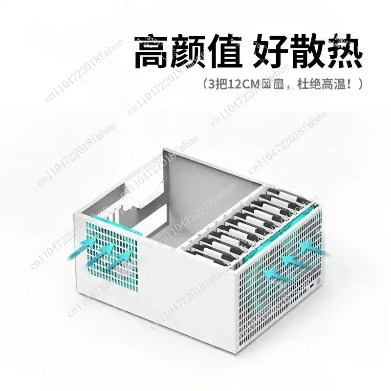 For B10 10-bay NAS Case Can Install ATX Large Power Supply