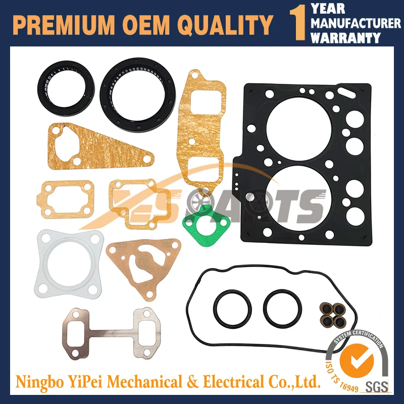2TNE68 2D68E Full Overhaul Head Gasket Kit For Yanmar Engine TB108 A2C Excavator