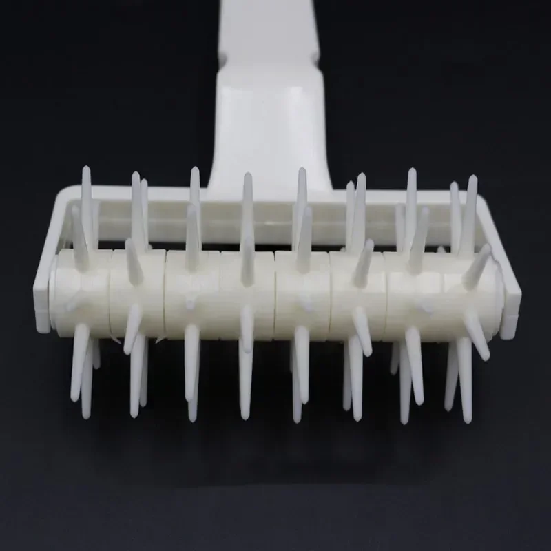 Baking Cooking Tools Pizza Rolling Pin Punch Pastry Rolling Pin Pie Embossing Dough Rolling Process Dry Dough Pie Hole